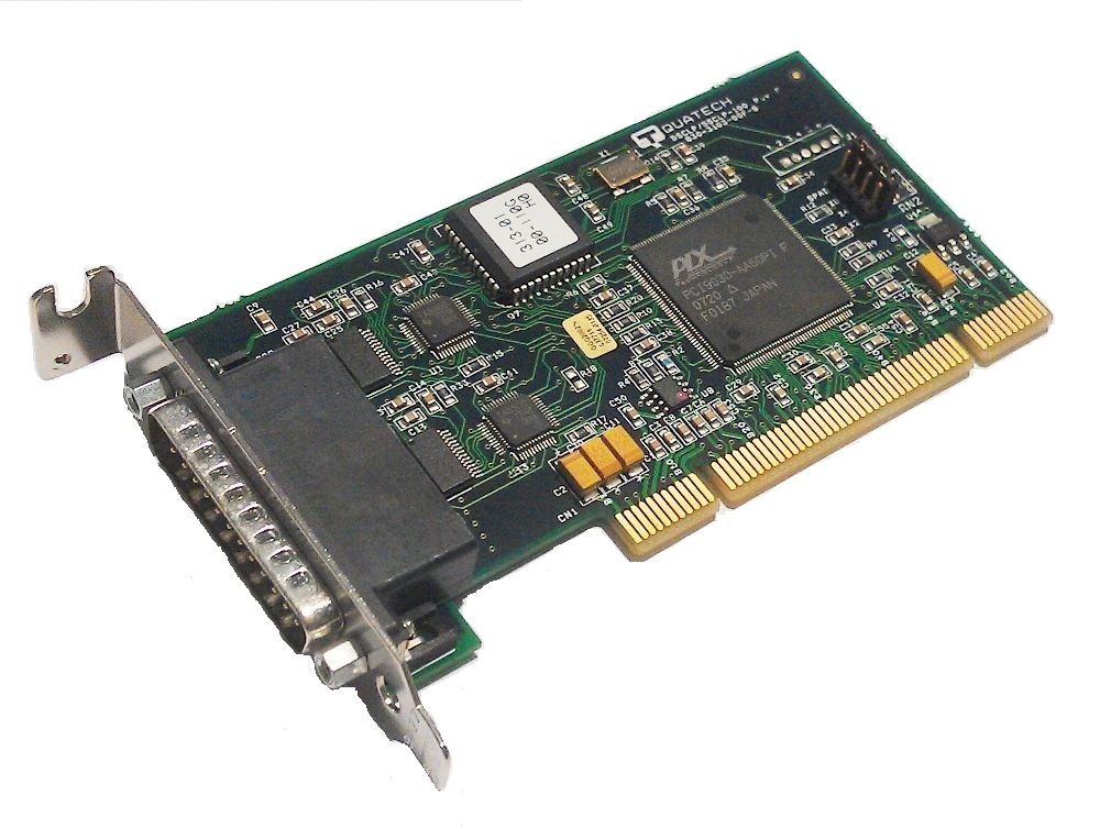 930-3103 QUATECH used PCI κάρτα, σε 25-pin Σειριακή (δύο κανάλια) - Image 1