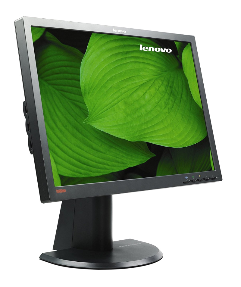 M-L2440X-GB LENOVO used οθόνη L2440X LCD, 24" 1920x1200, VGA/DVI/DisplayPort, Grade B - Image 1