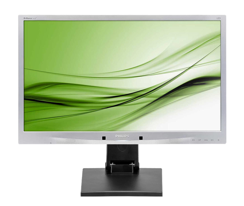 M-241B4US-FQ PHILIPS used οθόνη 241B4 LED, 24" 1920x1080 VGA/DVI/DisplayPort, με universal stand, Grade B - Image 1