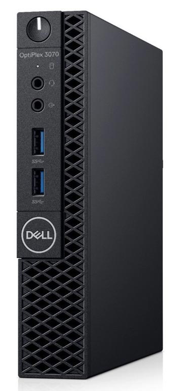 PC-3049-SQR DELL PC OptiPlex 3070 Micro, Refurbished Grade A Repainted, i5-9400T, 8/256GB M.2, FreeDOS - Image 1