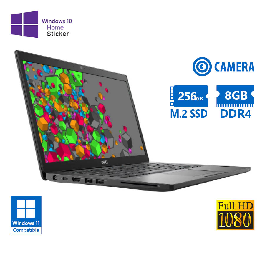 101628_1 Dell (A-) Latitude 7490 i5-8350U/14``FHD/8GB DDR4/256GB M.2 SSD/No ODD/Camera/10H Grade A- Refurbish - Image 1