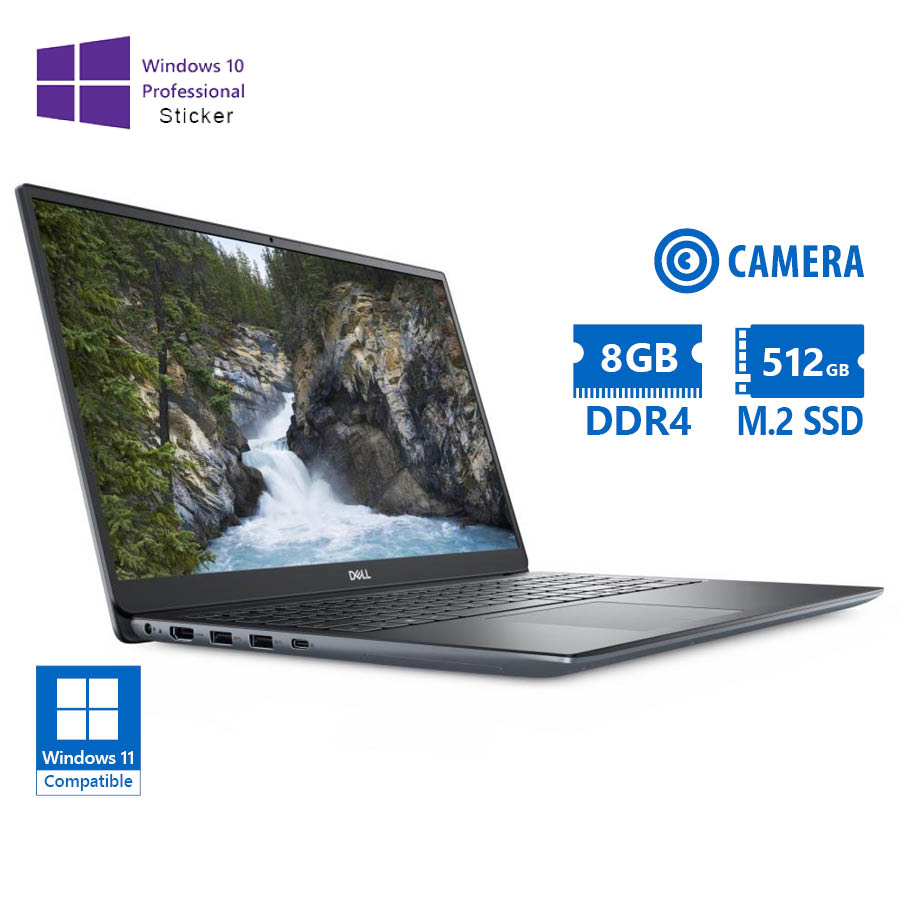 102195_1 Dell (A-) Vostro 5590 i5-10210U/15.6``/8GB DDR4/512GB M.2 SSD/No ODD/Camera/10P Grade A- Refurbished - Image 1
